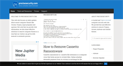 Desktop Screenshot of precisesecurity.com